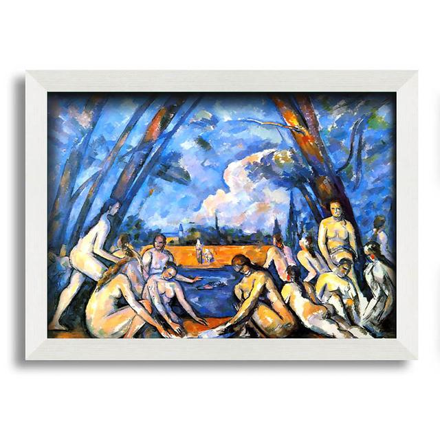 Cezanne Large Bathers 2 - Single Picture Frame Art Prints Ophelia & Co. Size: 42cm H x 59.7cm W on Productcaster.