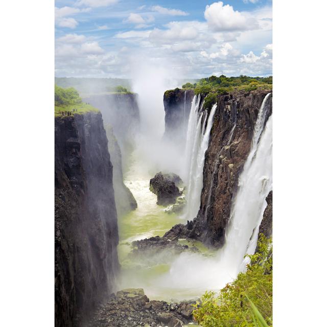 Victoria Falls by Maiteali - No Frame Art Prints on Canvas Alpen Home Size: 122cm H x 81cm W on Productcaster.