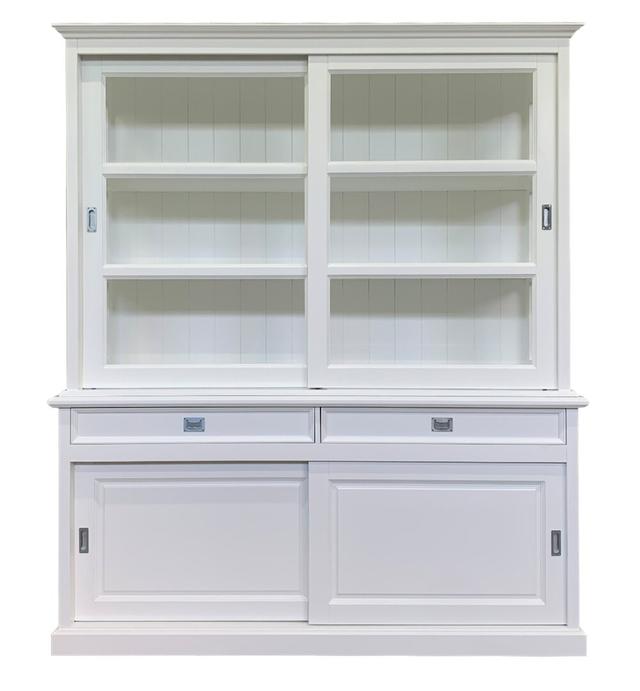 Stiles Display Cabinet Rosalind Wheeler Colour: White on Productcaster.