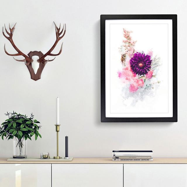 Floral Display - Picture Frame Painting Print East Urban Home Frame Option: Black Framed, Size: 65cm H x 48cm W x 2cm D on Productcaster.