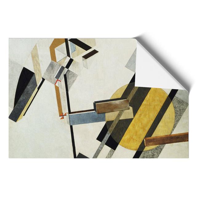 Proun 19D by El Lissitzky - Unframed Graphic Art East Urban Home Size: 30cm H x 42cm W x 0.1cm D on Productcaster.