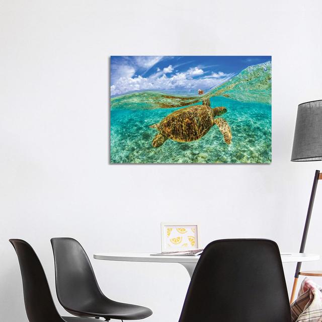 Wave Rider by Jordan Robins - Wrapped Canvas Print 17 Stories Size: 66.04cm H x 101.6cm W x 3.81cm D on Productcaster.