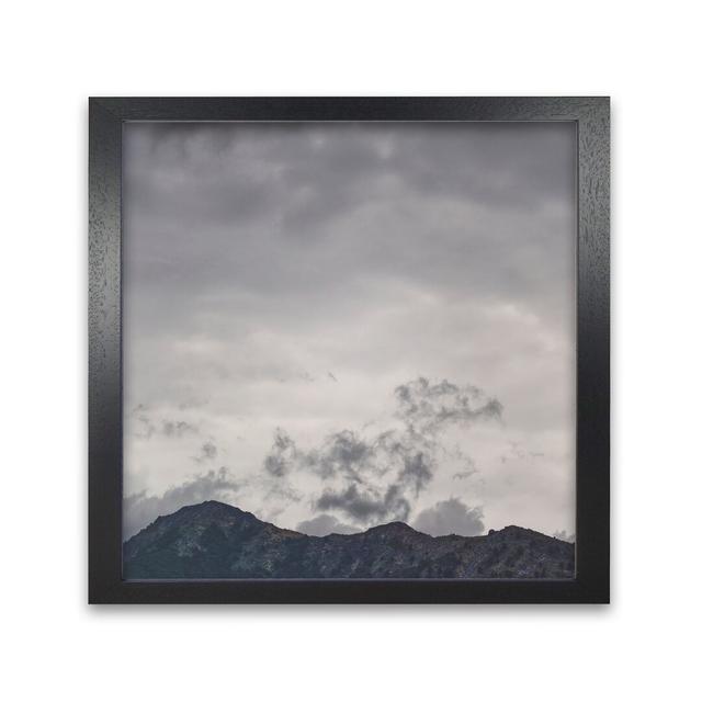 Mountain Ridge by Nur Mut - Picture Frame Photograph Print on Paper Alpen Home Frame Options: Black, Size: 50 cm H x 50 cm W on Productcaster.