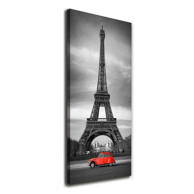 Eiffel Tower Paris - Wrapped Canvas Art Prints Brayden Studio on Productcaster.