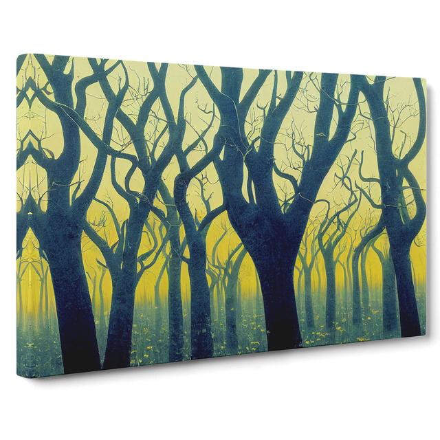 Heartwarming Spring Forest - Wrapped Canvas Graphic Art Alpen Home Size: 50cm H x 76cm W x 3cm D on Productcaster.