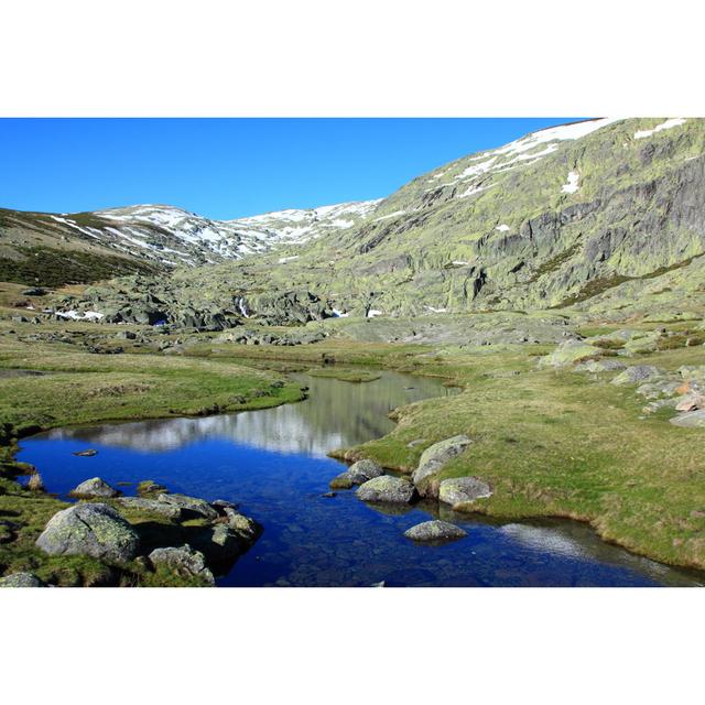 Nelsonville Mountain of Gredos - Wrapped Canvas Photograph Alpen Home Size: 81cm H x 122cm W x 3.8cm D on Productcaster.