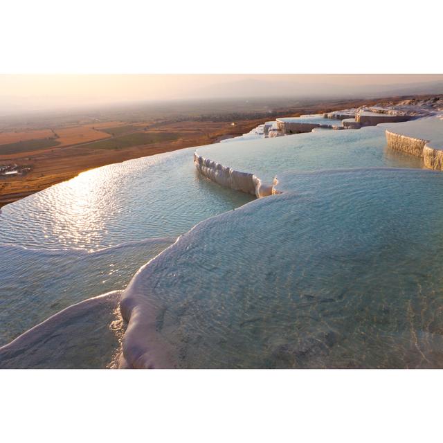 Pamukkale by LuisPortugal - No Frame Art Prints on Canvas Beachcrest Home Size: 20cm H x 30cm W on Productcaster.