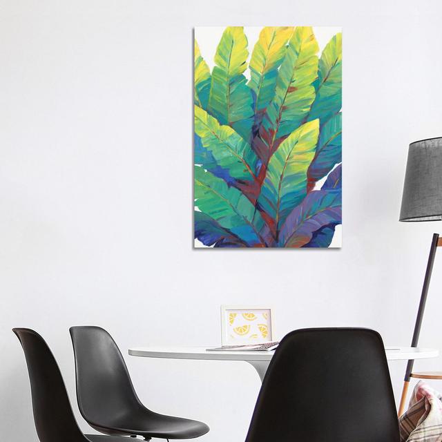 Sunlit Banana Leaves II von Tim OToole - Gallery-Wrapped Canvas Giclée on Canvas Sansibar Home Format: Leinen, Größe: 101,06 cm H x 66,04 cm B x 3,81 on Productcaster.