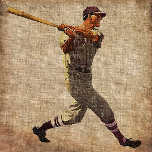 Vintage Sports VI By John Butler - Wrapped Canvas Painting Print ClassicLiving Size: 122cm H x 122cm W on Productcaster.