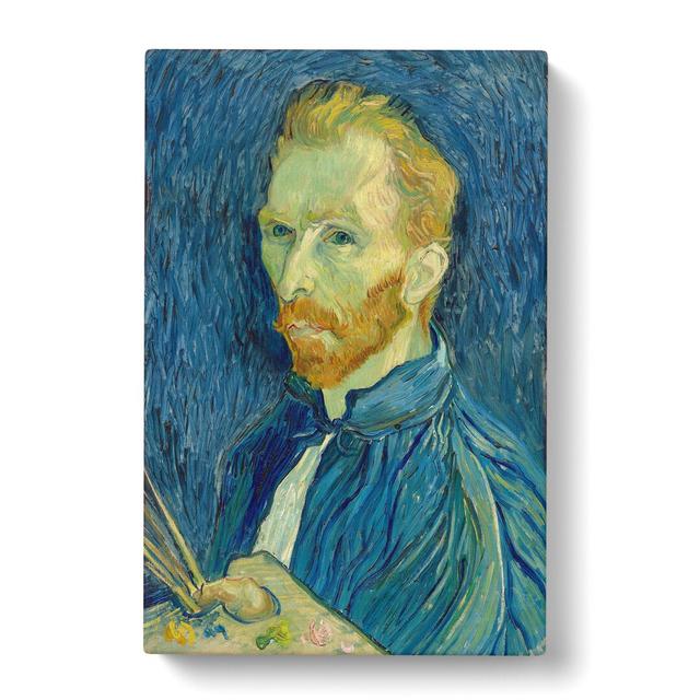 Self-Portrait Vol.1 by Vincent Van Gogh - Wrapped Canvas Painting East Urban Home Size: 60cm H x 40cm W x 3cm D on Productcaster.