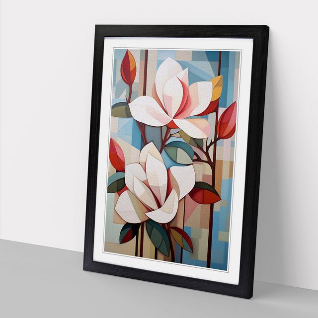 XYZ-FRM-V1223-4417 Single Picture Frame Art Prints on Wood Marlow Home Co. Format: Black Framed, Size: 46cm H x 34cm W x 2cm D on Productcaster.