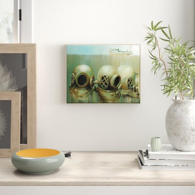 'What Lays Beneath-2' Framed Graphic Art on Canvas East Urban Home Frame Options: Timber, Size: 41cm H x 51cm W on Productcaster.