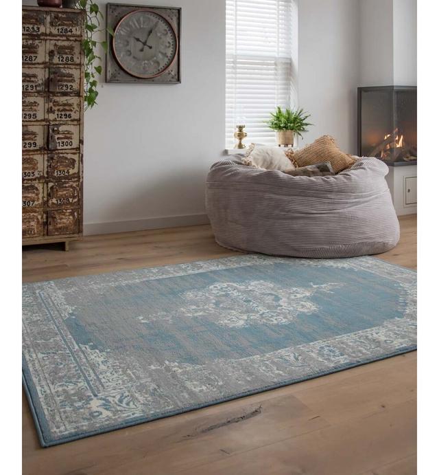 Andrus Oriental Hand Woven Blue Area Rug World Menagerie Rug Size: Rectangle 200 x 290cm on Productcaster.