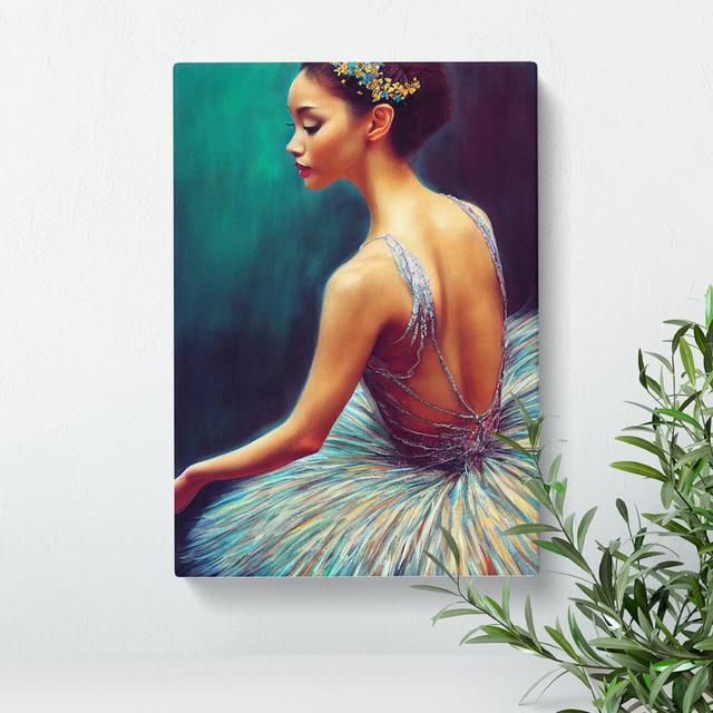 Beautiful Ballerina Rosdorf Park Size: 76cm H x 50cm W x 3cm D on Productcaster.