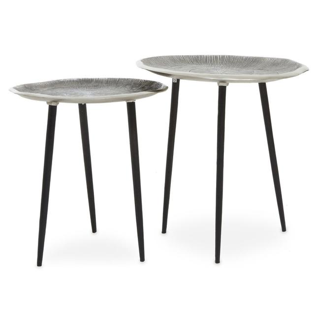 Oakdene 2 Piece Side Table Set Canora Grey on Productcaster.