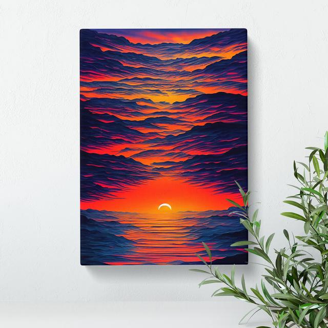 An Epic Sunset House of Hampton Size: 76cm H x 50cm W x 3cm D on Productcaster.