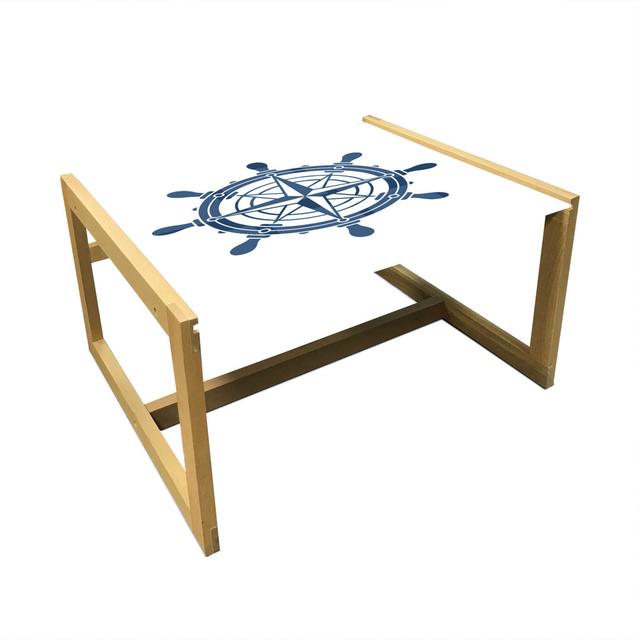 Jaaliyah Sled Coffee Table East Urban Home Size: 62cm H x 74cm W x 40cm D on Productcaster.