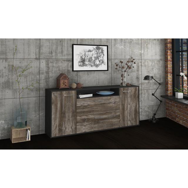 Sideboard LoftDesigns Farbe (Korpus/Front): Treibholz/Anthrazit on Productcaster.