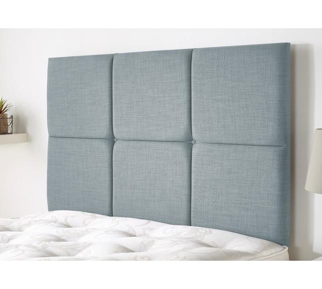 Upholstered Headboard ClassicLiving Size: Single (3'), Upholstery: Sky on Productcaster.