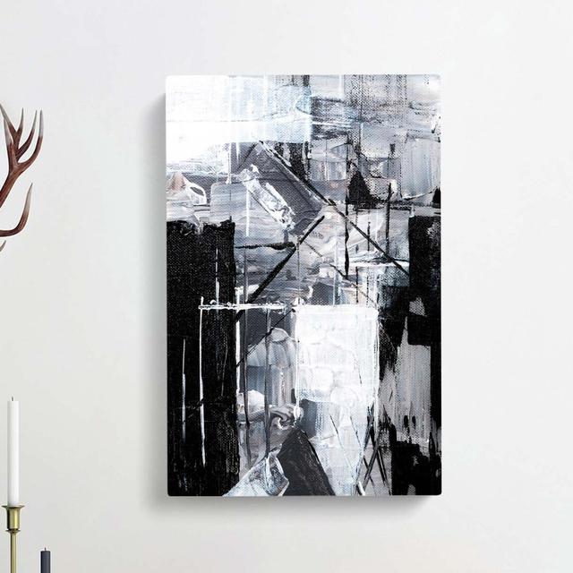 Abstract Art Painting Vol.335 by S.Johnson - Wrapped Canvas Painting East Urban Home Size: 91cm H x 60cm W x 3cm D on Productcaster.