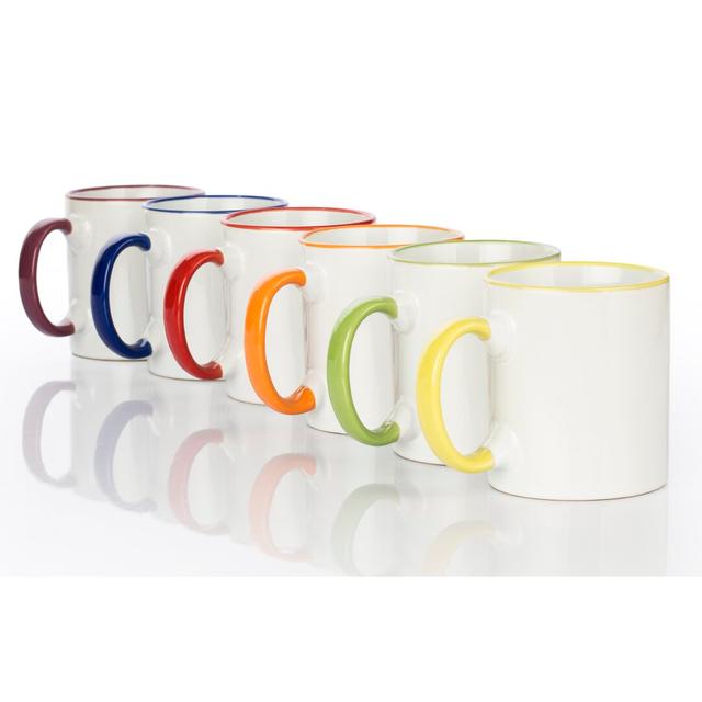 Bornhoft Rainbow Mug Set (Set of 6) 17 Stories on Productcaster.