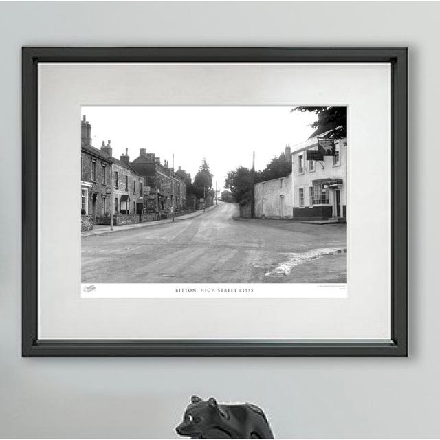 Bitton, High Street C1955 - Single Picture Frame Print The Francis Frith Collection Size: 60cm H X 80cm W x 2cm D on Productcaster.