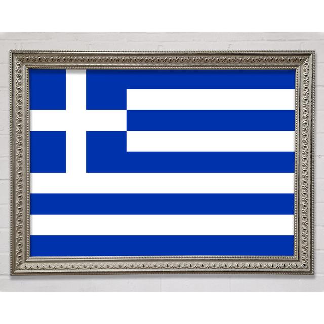 Greece - Single Picture Frame Art Prints Williston Forge Size: 29.7cm H x 42cm W on Productcaster.