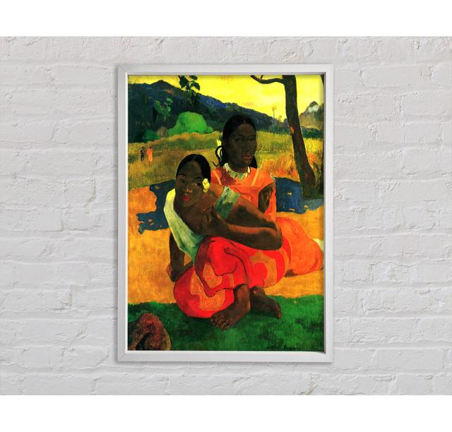 Gauguin When You Hear Framed Print Bright Star Size: 84.1cm H x 59.7cm W x 3.3cm D on Productcaster.