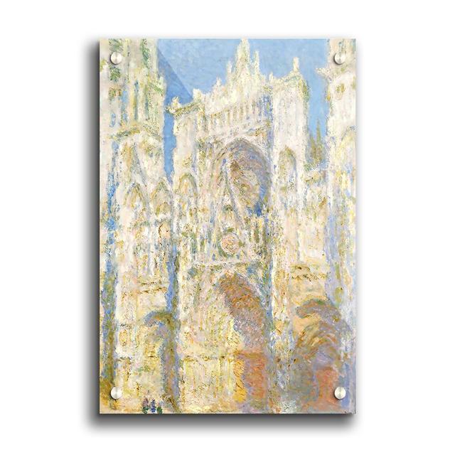 Rouen Cathedral in Sunlight by Claude Monet - Unframed Painting Print on Paper East Urban Home Size: 84.1cm H x 59.4cm W on Productcaster.