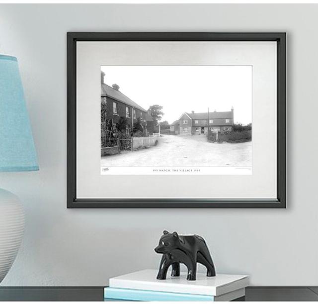 'Ivy Hatch, the Village 1901' by Francis Frith - Picture Frame Photograph Print on Paper The Francis Frith Collection Size: 28cm H x 36cm W x 2.3cm D on Productcaster.