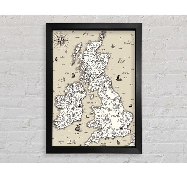 Scotland Island England And Wales - Single Picture Frame Art Prints Longshore Tides Size: 141.4cm H x 100cm W x 3.4cm D on Productcaster.