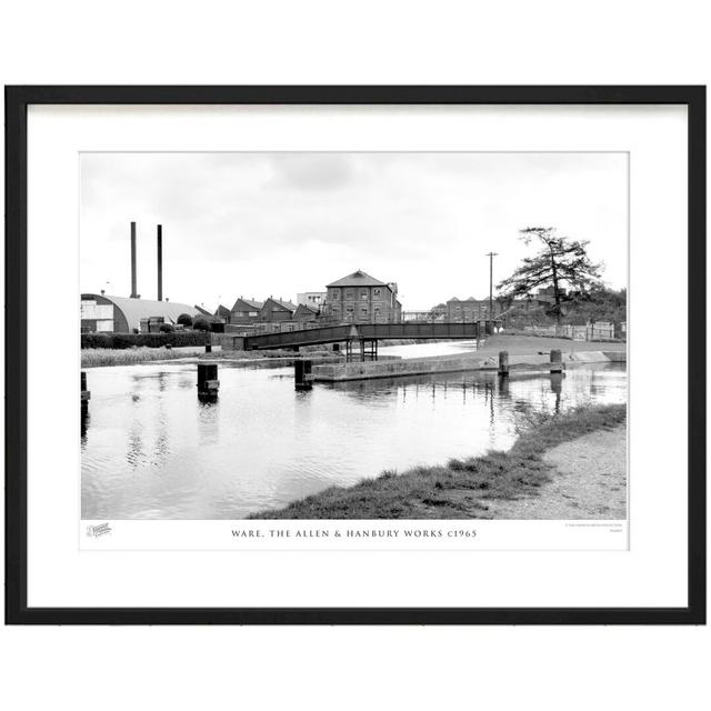 Ware, The Allen & Hanbury Works C1965 by Francis Frith - Single Picture Frame Print The Francis Frith Collection Size: 60cm H x 80cm W x 2.3cm D on Productcaster.