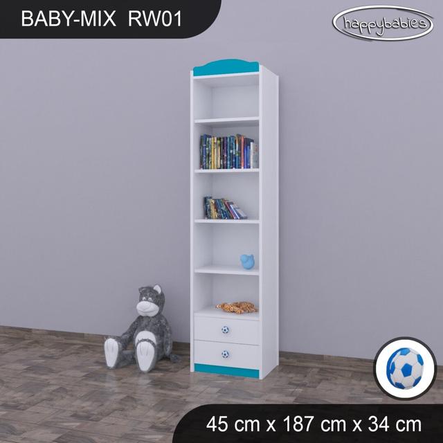 Baby Mix 45Cm Cube Unit Happy Babies Colour: Blue on Productcaster.