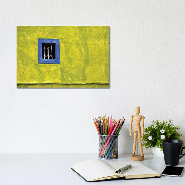 Mexico, Dolores Hidalgo. Window In Side Of House. by Jaynes Gallery - Wrapped Canvas Print ClassicLiving Size: 20.32cm H x 30.48cm W x 1.91cm D on Productcaster.