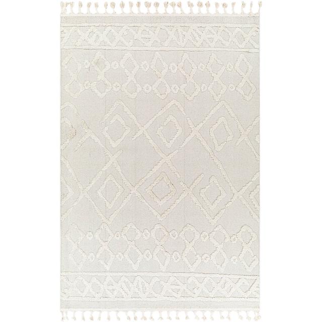 Naperville Power Loom Wool Cream Rug Bloomsbury Market on Productcaster.