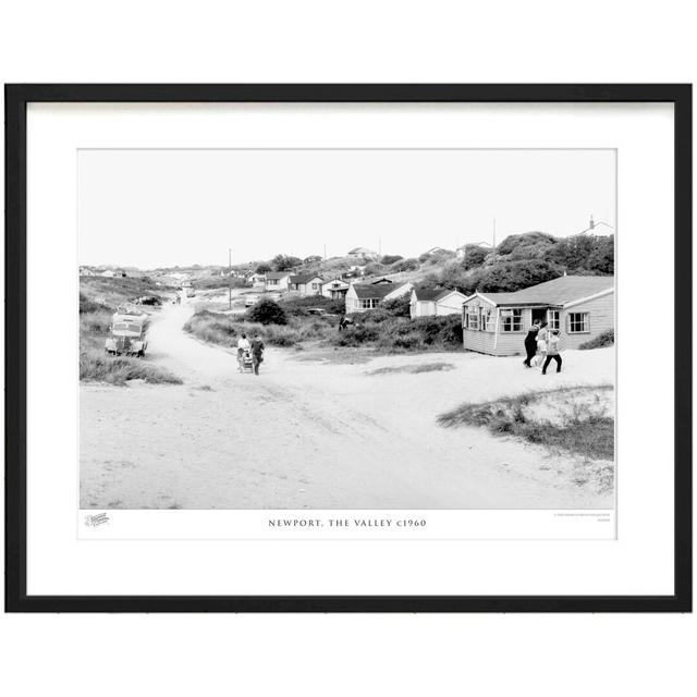 'Newport, the Valley C1960' by Francis Frith - Picture Frame Photograph Print on Paper The Francis Frith Collection Size: 60cm H x 80cm W x 2.3cm D on Productcaster.