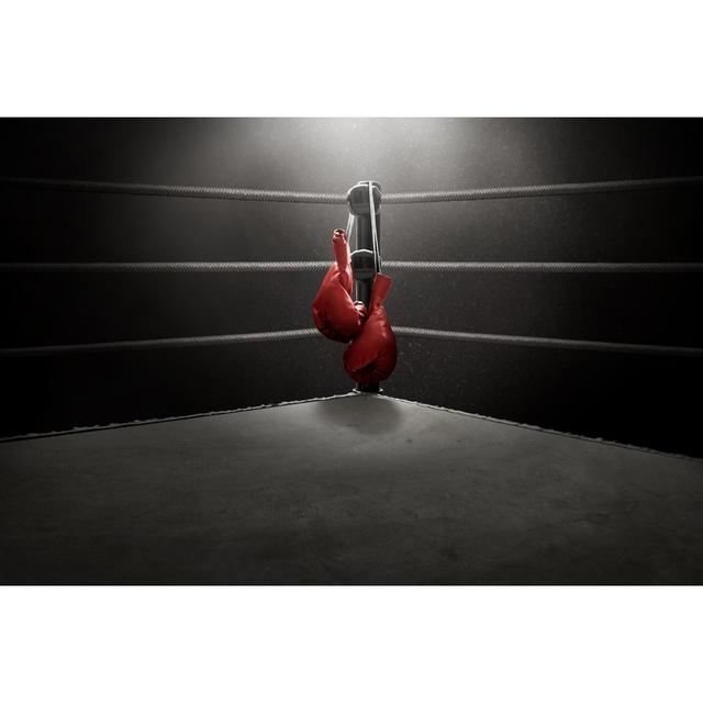 Boxing Gloves by FOTOKITA - Wrapped Canvas Photograph Ebern Designs Size: 30cm H x 46cm W x 3.8cm D on Productcaster.