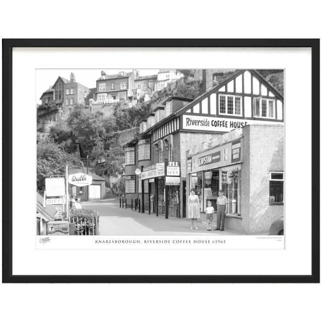 'Knaresborough, Riverside Coffee House C1965' - Picture Frame Photograph Print on Paper The Francis Frith Collection Size: 60cm H x 80cm W x 2.3cm D on Productcaster.