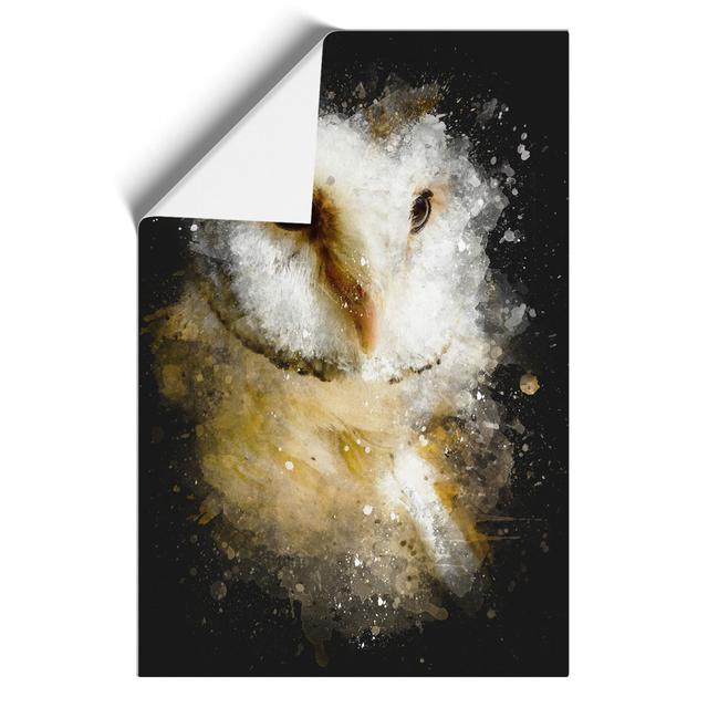 Barn Owl Vol.2 - Unframed Painting East Urban Home Size: 30cm H x 21cm W x 0.1cm D on Productcaster.