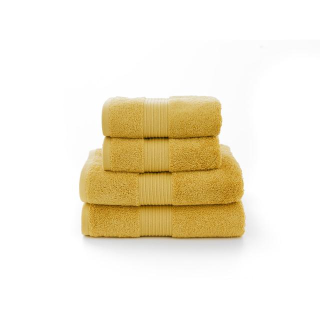 Bliss Pima Cotton Bath Sheet Single Deyongs 1846 Colour: Mustard on Productcaster.