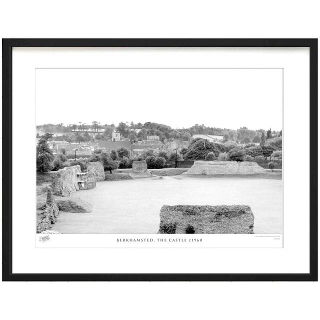 'Berkhamsted, the Castle C1960' by Francis Frith - Picture Frame Photograph Print on Paper The Francis Frith Collection Size: 45cm H x 60cm W x 2.3cm on Productcaster.