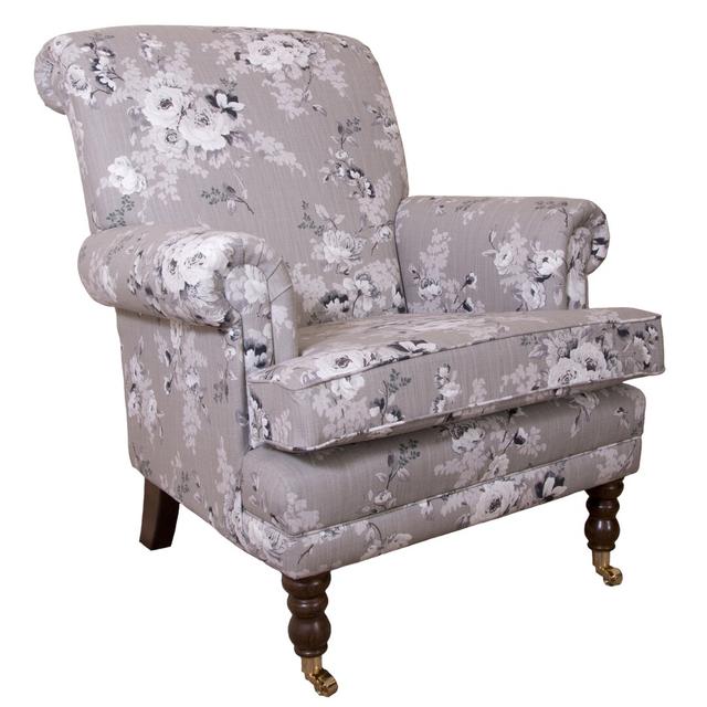 Sessel Pauline Lily Manor Polsterung: Linea Denimblau on Productcaster.