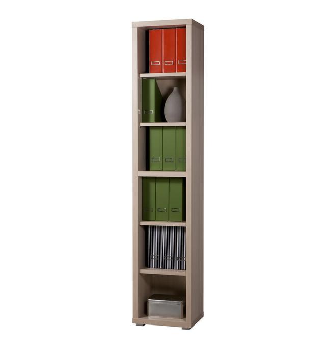 Stampa Bookcase Brayden Studio Size: H220 x W44 x D36cm on Productcaster.