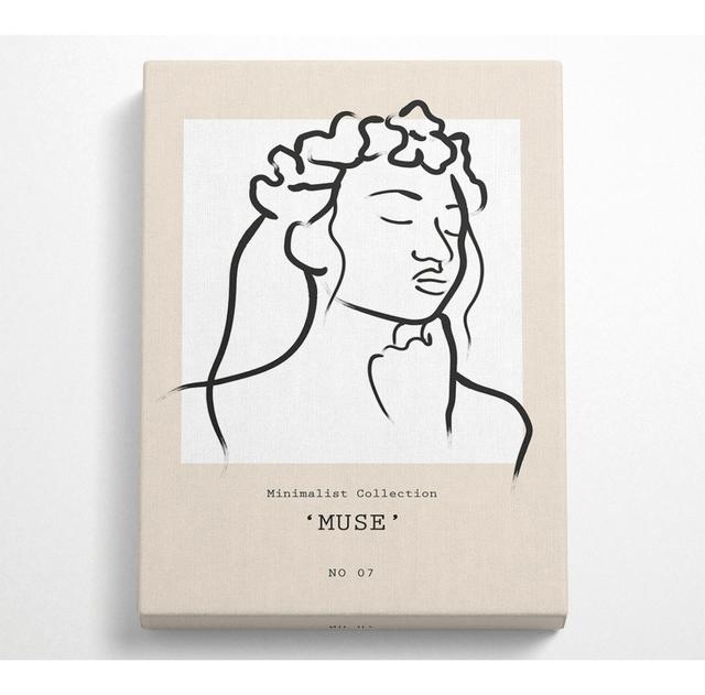 Muse - Wrapped Canvas Graphic Art Ophelia & Co. Size: 81cm H x 51cm W x 10cm D on Productcaster.