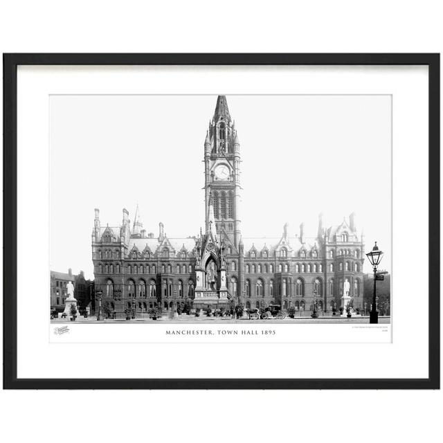 Manchester, Town Hall 1895 by Francis Frith - Single Picture Frame Print The Francis Frith Collection Size: 60cm H x 80cm W x 2.3cm D on Productcaster.