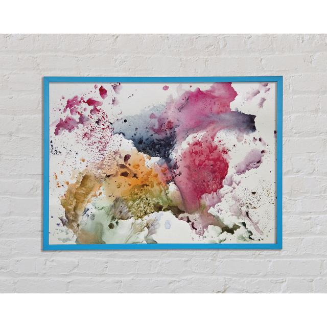 The Ink Explosion - Single Picture Frame Art Prints Ivy Bronx Size: 29.7cm H x 42cm W on Productcaster.