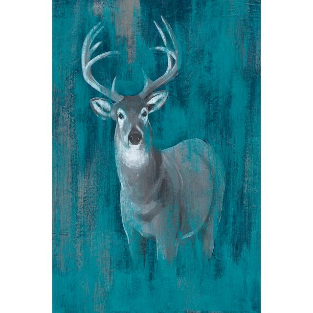 Contemporary White-Tail I by Grace Popp - Wrapped Canvas Painting Union Rustic Size: 91cm H x 61cm W x 3.8cm D on Productcaster.