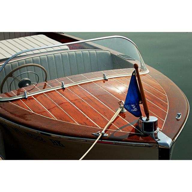 Antique Boating III by Danny Head - Wrapped Canvas Photograph Print Blue Elephant Size: 61cm H x 91cm W on Productcaster.