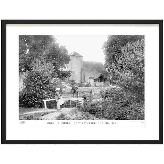 'Cocking, Church of St Catherine of Siena 1906' by Francis Frith - Picture Frame Photograph Print on Paper The Francis Frith Collection Size: 40cm H x on Productcaster.