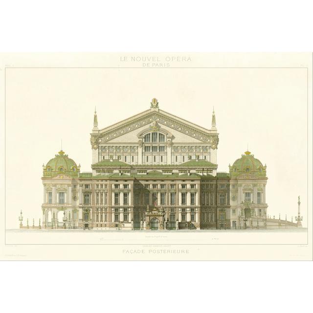 Paris Opera House I Maturi Size: 61cm H x 91cm W on Productcaster.